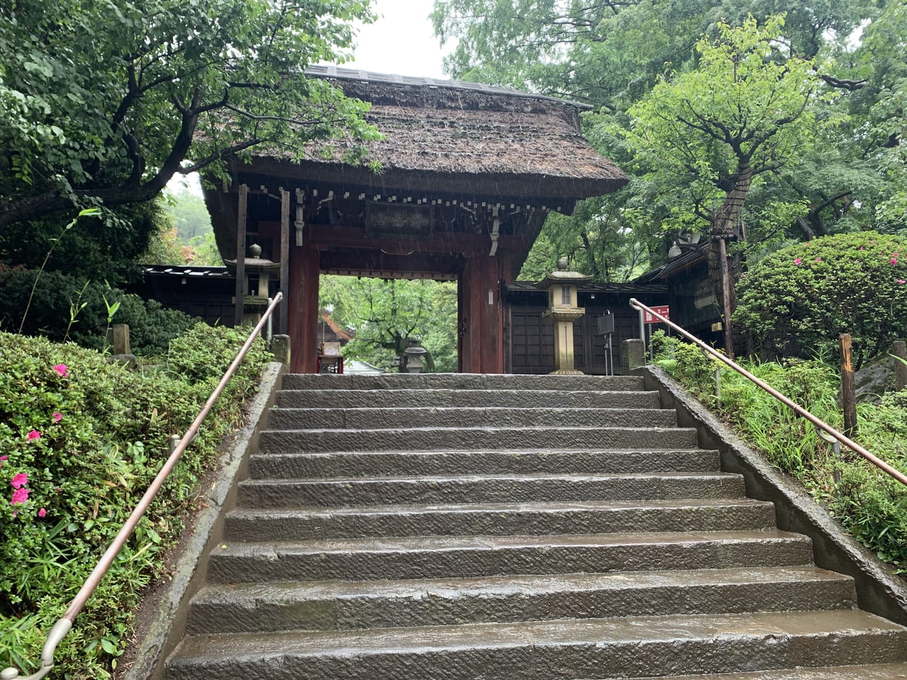 深大寺の風景