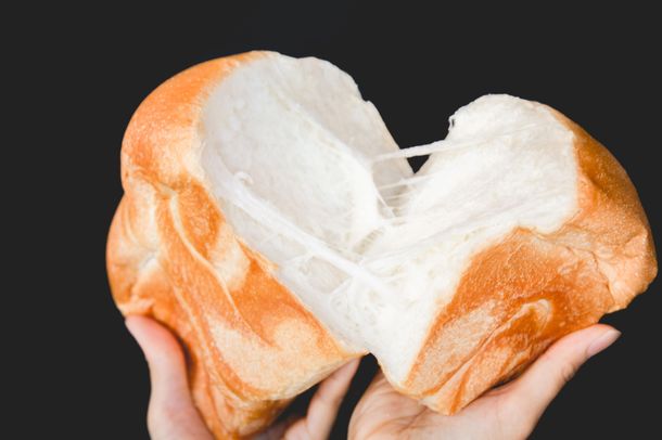 ふわふわの食パン