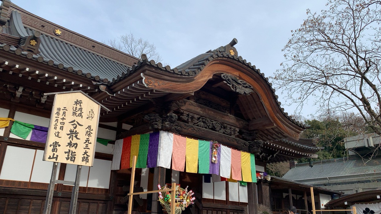 深大寺に初詣に行ってきました。