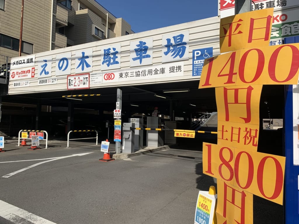 調布駅前にあるえの木駐車場の飲食店応援キャンぺーんが延長！！