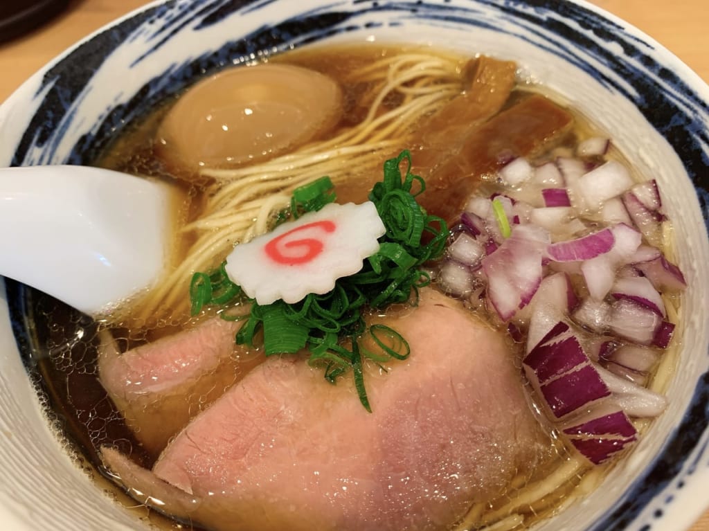 麺処かず屋の煮干しそばを食べてみました。