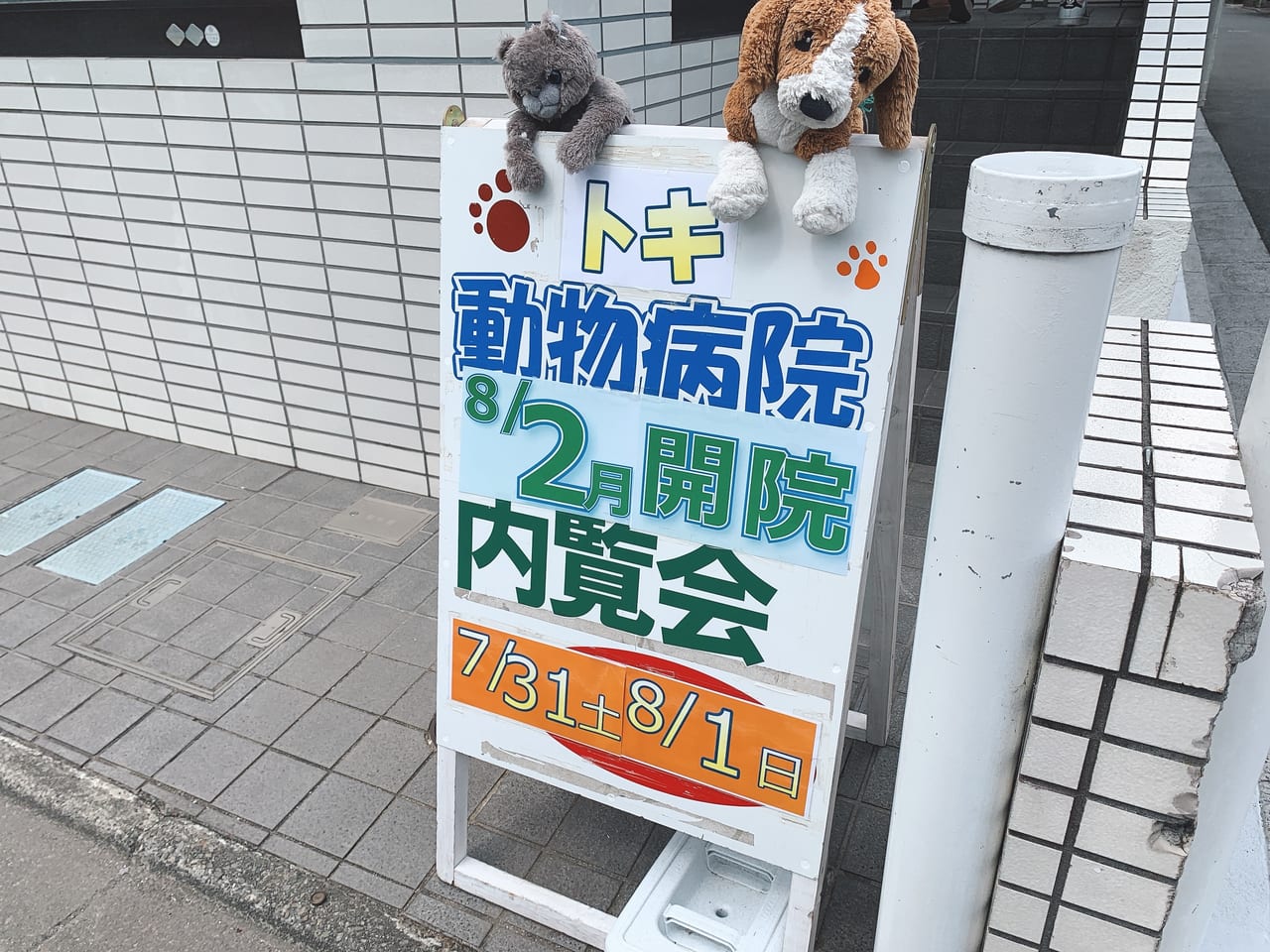 トキ動物病院の内覧会に行ってきました。